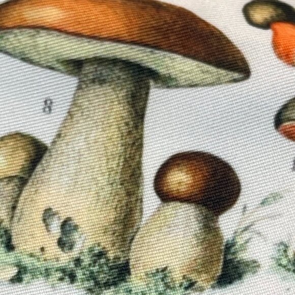 Classic Botanical Mushroom Oven Mitt and Pot Holder-NEW - Picture 8 of 14